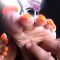 Foot Freak Adventures – Candy Crush Soles Has a Creeper That Gets Caught and Milked! (Orange Toes FootJob ONLY)